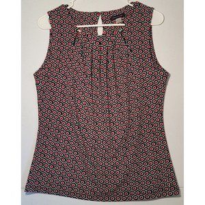 Tommy Hilfiger Women's Knit Sleeveless Blouse Shirt Size M/P Medium Petite MS2